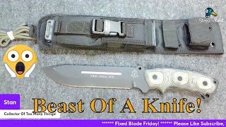 Tops Knives Tactical Fixed Blade Fixed Blade Friday [upl. by Aynav915]