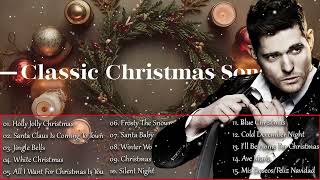 Classic Christmas Songs  Michael Bublé Christmas Playlist 🎄❄️ [upl. by Ttirrej]