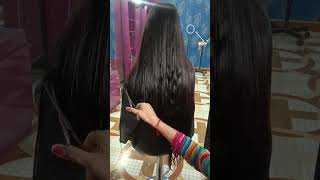 Deep U haircut U haircut for girls by kashish makeover kashishmakeover haircut [upl. by Egedan84]