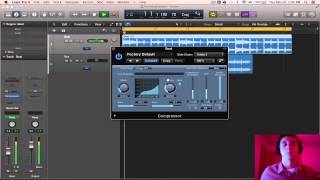 Logic Pro X  Tips amp Tricks 13 Ducking with a Sidechained Compressor [upl. by Adnolahs656]