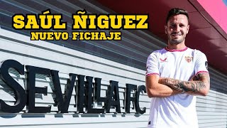 🔴🔥Presentación de SAÚL ÑIGUEZ como nuevo jugador del SEVILLA FC 🔥🔴 [upl. by Eceerahs]