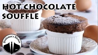 Perfect Hot Chocolate Soufflé in 30 seconds [upl. by Hras990]