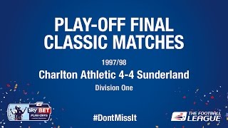 PlayOff Final Classic Match  Charlton Athletic 44 Sunderland [upl. by Towbin]