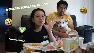 We Tried The PlantBased Whopper  Shawrawt  Rachel Imperial amp Ramon Bautista [upl. by Rodmun]