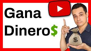 Como ganar Dinero en YouTube 2024 [upl. by Yllim771]