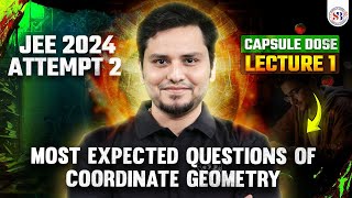 COORDINATE GEOMETRY JEE MAINS 2024  MOST EXPECTED QUESTIONS  COORDINATE GEOMETRY BY MSM SIR [upl. by Hunt]