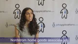 Nordstrom Interview  Home Goods Sales Associate [upl. by Frederico]