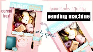 DIY SQUISHY VENDING MACHINE [upl. by Krischer]