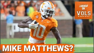 Tennessee Football BYE Week How to Get Mike Matthews More Involved in Offense [upl. by Ynahteb564]