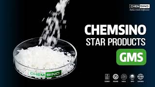 Different Types of Chemsino Glycerol Monostearate GMS [upl. by Robyn]