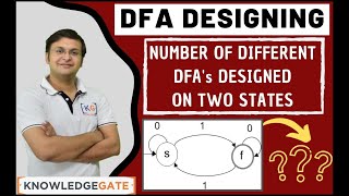 how many different dfa can be designed  TOC  THEORY OF COMPUTATION  AUTOMATA  part23 [upl. by Braden]