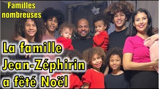 Familles Nombreuses La famille Jean Zéphirin a fêté Noël pour la première avec la petite Romane [upl. by Eigriv]