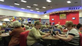 Gala Bingo Wester Hailes Jamboree  Feb 2012 [upl. by Esiuolyram]