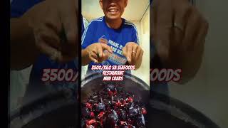 3500kilo sa seafoods restaurant mud crabs food itsbeautifulday servingup soulfoodsunday live [upl. by Htrag393]