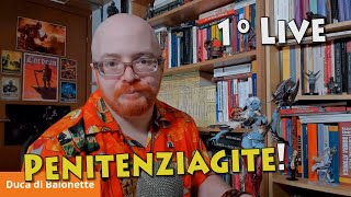 Prima Live pubblica del Duca di Baionette penitenziagite ma con moderazione [upl. by Samy]