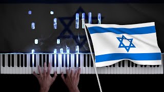 Hatikvah התקווה − National Anthem of Israel − Piano Cover  Sheet Music [upl. by Alenairam]