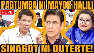 PAGKAWALA NI MAYOR HALILI SINAGOT NI DUTERTE CONG LUISTRO HINDI NAG PATINAG KAY PRRD [upl. by Argent]