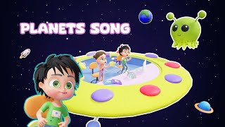 The Planet Song Nursery Rhymes  Kids Song  Planets Poem  Solar System familyfriendly kidsvideo [upl. by Stoughton]