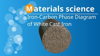 White cast iron  Ironcarbon phase diagram  Metastable system  Ledeburite  Microstructure [upl. by Etteyafal]