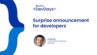 Developer Days 2023  IdentityNow Introducing Software Development Kits SDKs [upl. by Acirrej]