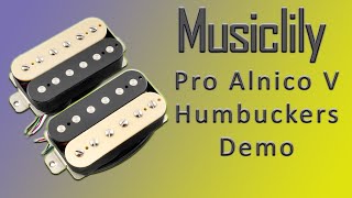 Musiclily Pro Alnico V Humbuckers Review [upl. by Adnohr571]