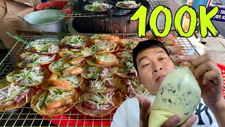 Mukbang  Combo 100k ăn được gì tại Quy Nhơn What can the 100k challenge eat [upl. by Eentruok]