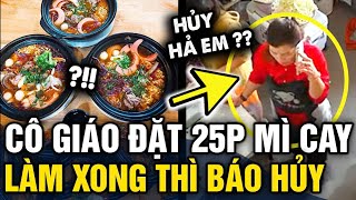 Cô giáo ĐẶT 25 PHẦN MÌ CAY cho học sinh rồi bất ngờ BÁO HỦY khiến chủ tiệm LAO ĐAO  Tin 3 Phút [upl. by Platt]