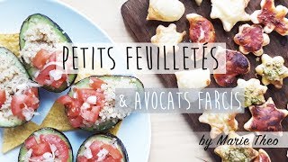 🌿 Petits feuilletés amp Avocats farcis vegans [upl. by Merceer]