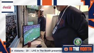 Auburn Football  From The Booth  Auburn vs Alabama [upl. by Anah]