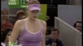 Sharapova vs Henin Madrid 2006 [upl. by Germana]