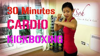 30 Minutes Cardio Kickboxing Burn 300 Calories [upl. by Porush]