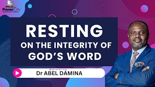 RESTING ON THE INTEGRITY OF GODS WORD  PART 1 [upl. by Asek]