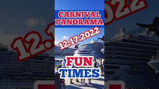 Carnival Cruise Line Panorama 7 Night Fun Times Daily Activity Schedule [upl. by Amble]