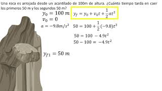 Física  Caída libre  Ejemplo 8 [upl. by Drofdeb]