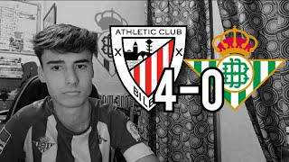 no nos merecemos esto😞  POST PARTIDO ATHLETIC CLUB 40 REAL BETIS [upl. by Faro]