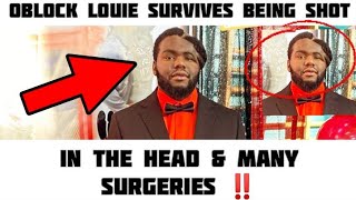 Oblock Louie SURVIVES Being SHOT In The Head By Atlanta Police During King Von Incident [upl. by Leeban749]