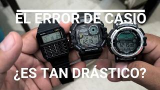 ESTE RELOJ CASIO TIENE UN ERROR [upl. by Douglas]