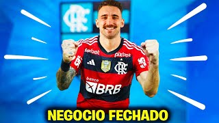 FLAMENGO AGITA MERCADO da BOLA com VENDA de GABIGOL e COMPRA de LÉO ORTIZ [upl. by Suiramed]