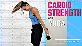 CARDIO STRENGTH with weights and YOGA  Juliette Wooten [upl. by Eardnaed]