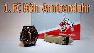 1 FC Köln Armbanduhr [upl. by Nyad939]