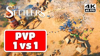 THE SETTLERS NEW ALLIES  1 VS 1 PVP Online Gameplay [upl. by Yrekcaz]