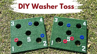 Backyard Washer Toss Game  Builds By Maz [upl. by Jonny]