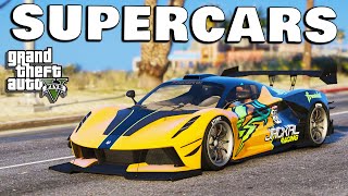 GTA 5  SUPERCARS LOCATIONS 2024 [upl. by Cecilio]