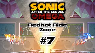 Sonic After The Sequel Omega  Part 7 Playthrough  Redhot Ride Zone [upl. by Modestine]