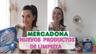 NUEVOS productos de LIMPIEZA MERCADONA y MÁS [upl. by Ecnarepmet]