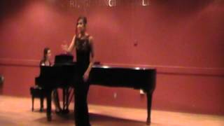 Erica Nagashima Senior Recital Mad Bess by Purcell Arr Britten [upl. by Heloise]