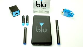 blu eCigs blu PLUS Rechargeable Electronic Cigarette Starter Kit Review [upl. by Dylan750]