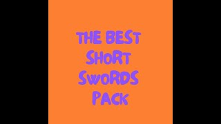 The BEST Short Swords Pack For MCPE [upl. by Anahoj]