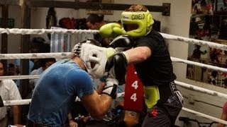 Saul Canelo Alvarez Sparring  Complete amp Unedited [upl. by Kroy]