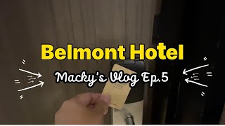 Belmont Hotel Manila  Overnight Stay  Macky Travels [upl. by Ofloda16]